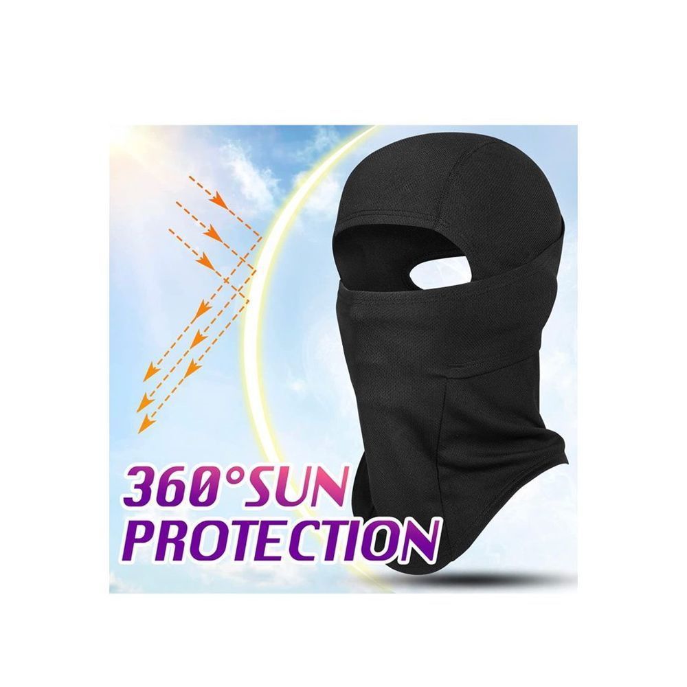 CUIMEI Balaclava Mask for Women with Ponytail Hole Neck Gaiter Face Cover Moistu - Picture 4 of 6